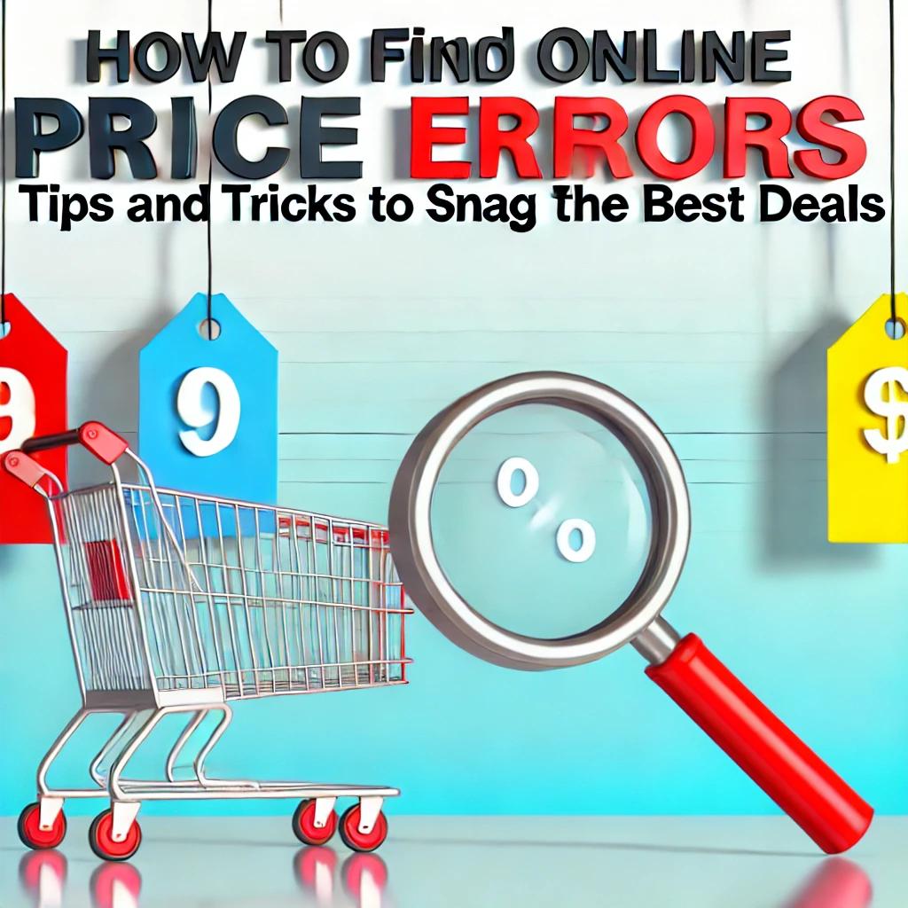 How to Find Online Price Errors